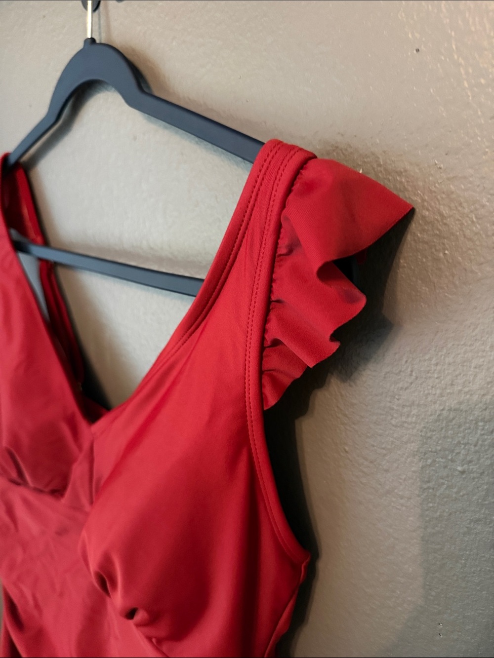 Kona Sol Ruffled Ruched One Piece - Picture 4 of 9